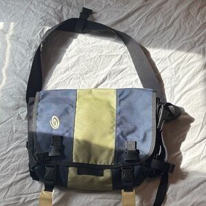 Timbuk2 Blue and Green Messenger Bag